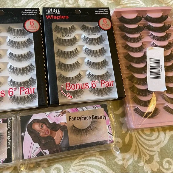 Assorted Eyelash Collection - Black (11 pcs)